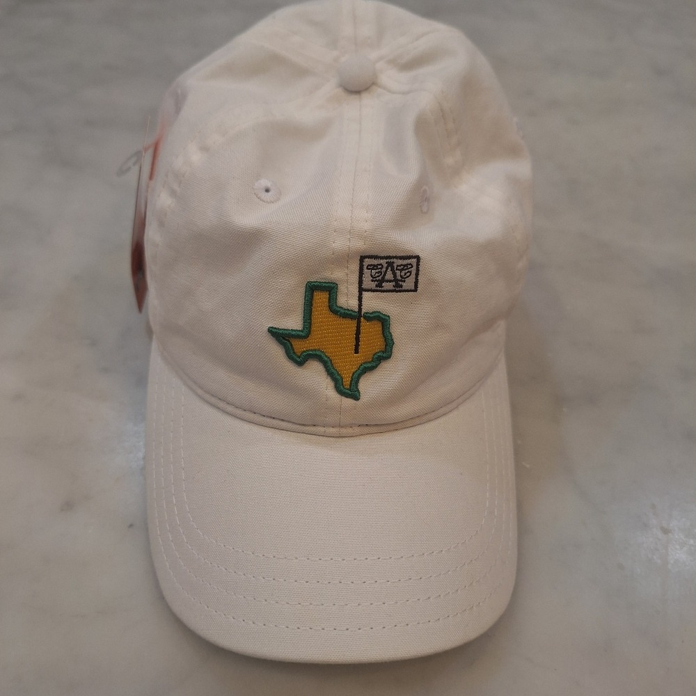 New Pukka Golf Hat Mens OSFA White Austin Country Club Texas Embroidered Cap
